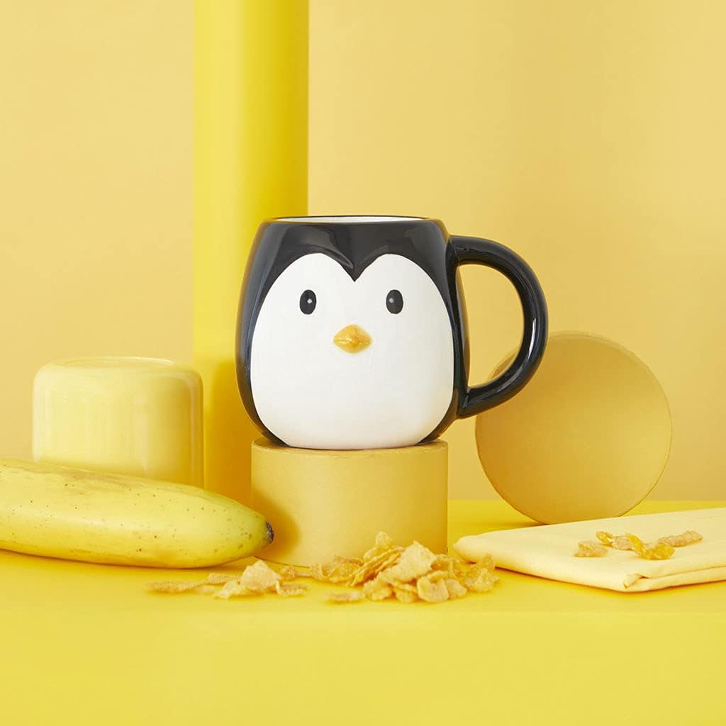 Penguin-Shaped Ceramic Mug - Image 2